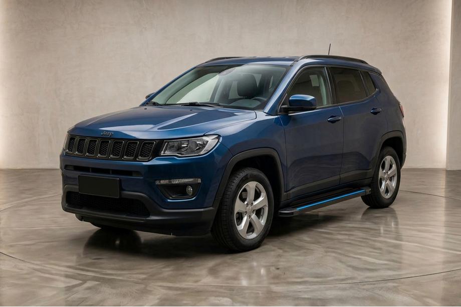 Jeep Compass 2016– Maya Blue zijtreden (2 stuks, aluminium) Image