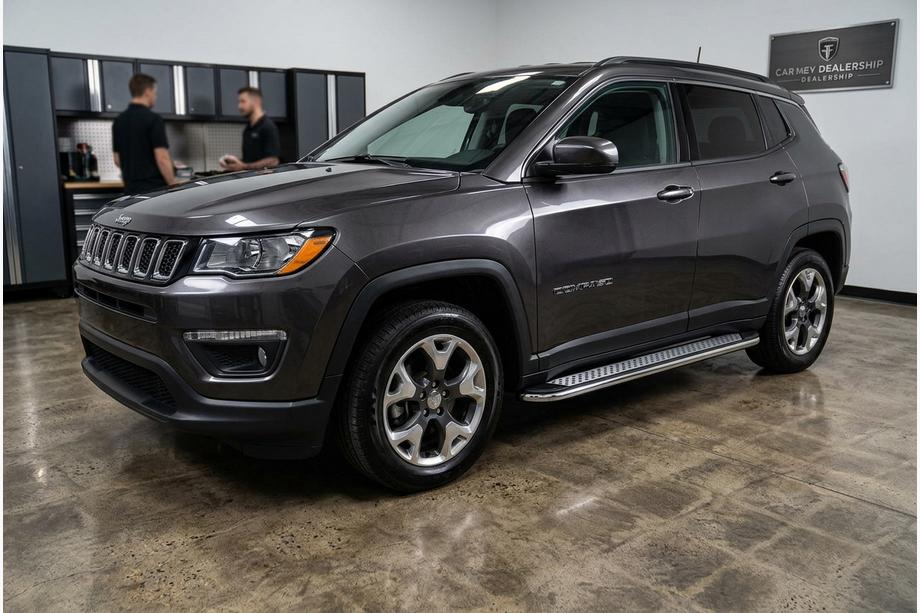 Jeep Compass 2016– Side steps Maydos V2 (2 stuks, aluminium) Image