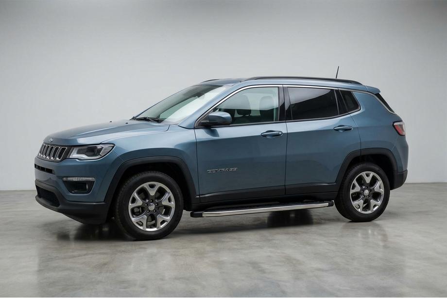 Jeep Compass 2016– BlackLine side steps (2 stuks, aluminium) Image