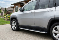 Jeep Compass 2016– Fullmond side steps (2 stuks, aluminium) foto 1