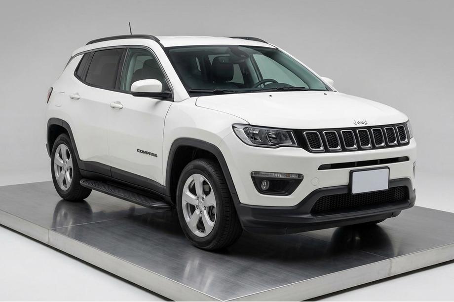 Jeep Compass 2016– Tayga Black zijtreden (set van 2, aluminium) Image