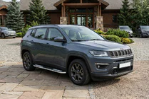 Jeep Compass 2016– Side steps Tayga V2 (2 stuks, aluminium) foto 1