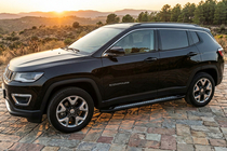 Jeep Compass 2016– Zijtreden Vision New Black (2 stuks, aluminium) foto 1
