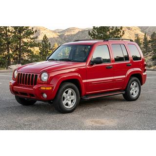 Side steps Maya Red (2 stuks, aluminium) Jeep Cherokee/Liberty 2002–2007 foto 1