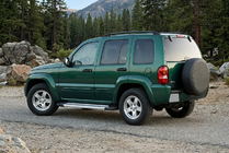 Jeep Cherokee/Liberty 2002–2007 Zijdrempels Vision New Grey (set van 2, aluminium) foto 1