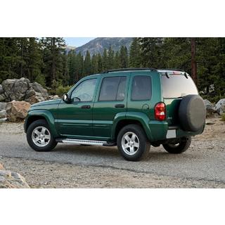 Zijdrempels Vision New Grey (set van 2, aluminium) Jeep Cherokee/Liberty 2002–2007 foto 1