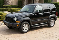 Jeep Cherokee/Liberty 2002–2007 Side steps Boshpore Grey (2 st., aluminium) foto 1