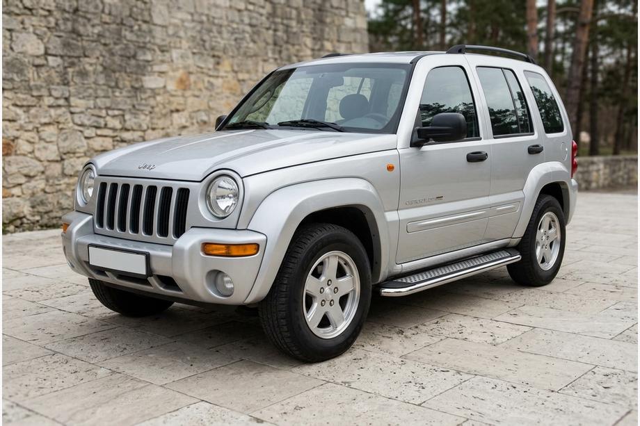 Jeep Cherokee/Liberty 2002–2007 Side steps Maydos V2 (2 stuks, aluminium) Image