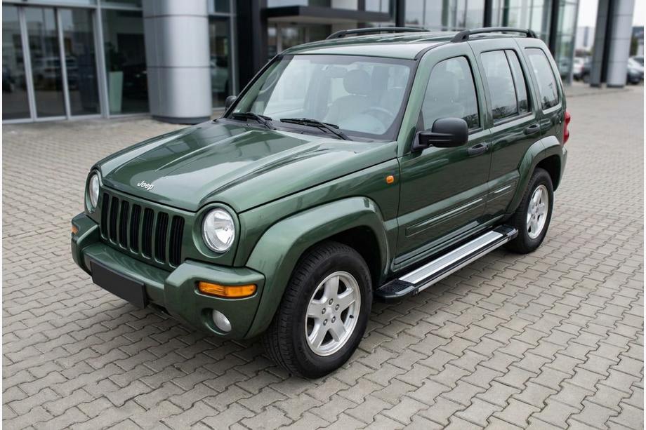 Jeep Cherokee/Liberty 2002–2007 Rainbow zijtreden (set van 2, aluminium) Image