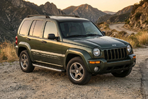 Jeep Cherokee/Liberty 2002–2007 BlackLine side steps (2 stuks, aluminium) foto 1