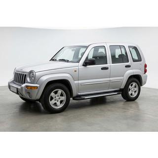 Side steps Line (2 stuks, aluminium) Jeep Cherokee/Liberty 2002–2007 foto 1