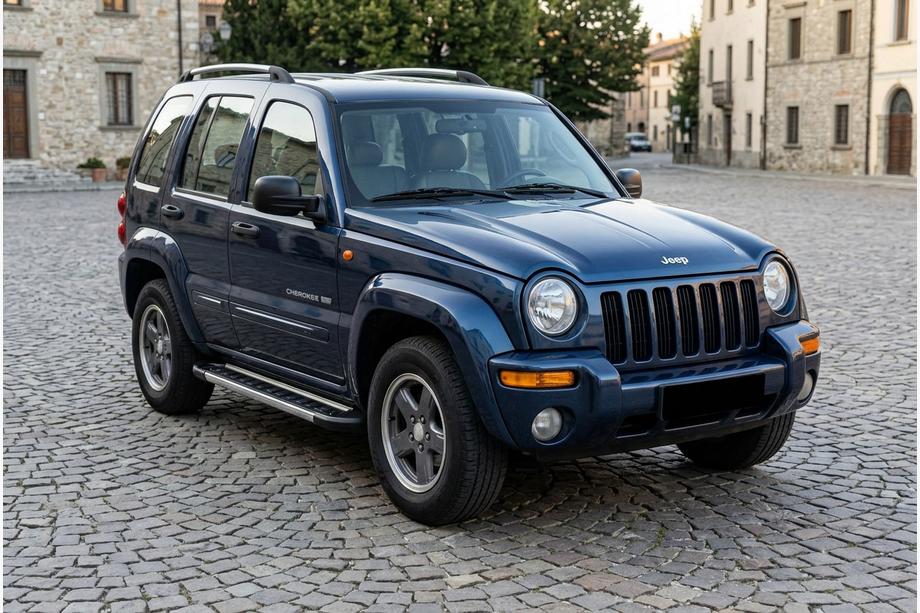 Jeep Cherokee/Liberty 2002–2007 RedLine side steps (2 st., aluminium) Image