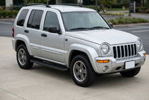 Jeep Cherokee/Liberty 2002–2007 Tayga Black zijtreden (set van 2, aluminium) foto 1