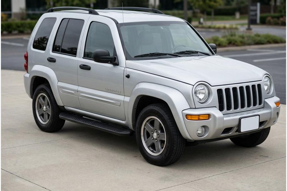 Jeep Cherokee/Liberty 2002–2007 Tayga Black zijtreden (set van 2, aluminium) Image