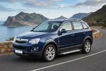 Opel Antara 2006–2017 Zijdrempels Vision New Grey (set van 2, aluminium) 2007-2015 foto 1