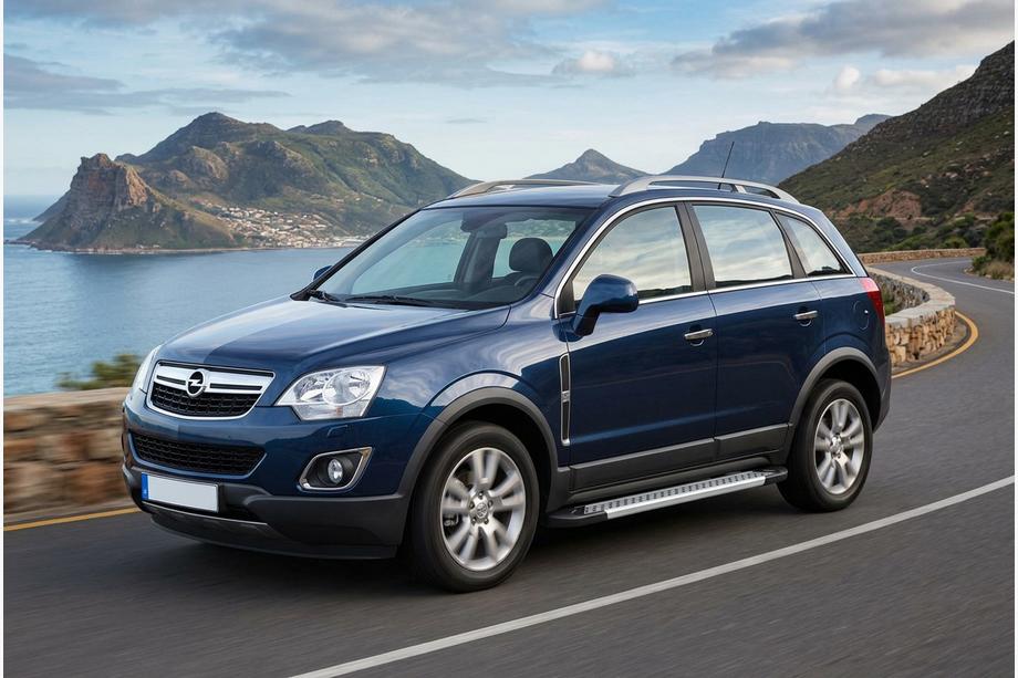 Opel Antara 2006–2017 Zijdrempels Vision New Grey (set van 2, aluminium) 2007-2015 Image