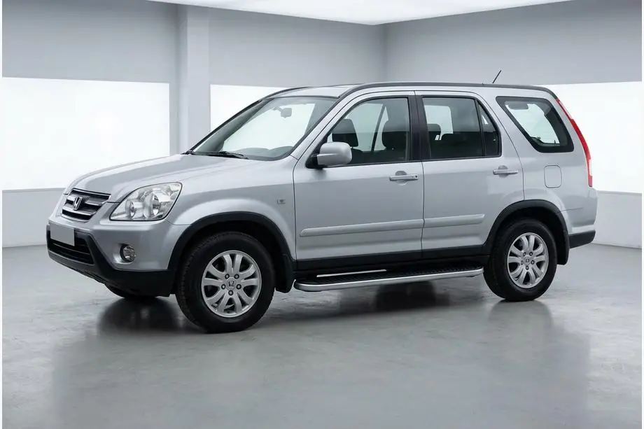 Honda CRV 2001–2006 Side steps Tayga Grey (2 stuks, aluminium) Image