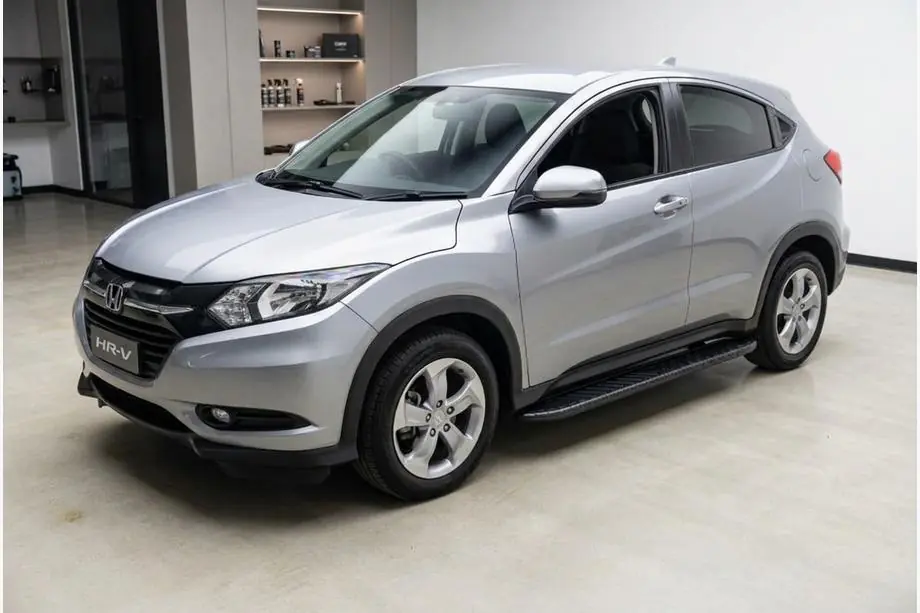 Honda HR-V 2014–2021 Bosphore Black zijtreden (2 stuks, aluminium) Image