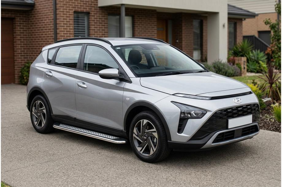 Hyundai Bayon 2021– Side steps Maydos V2 (2 stuks, aluminium) Image