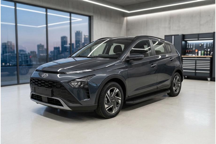 Hyundai Bayon 2021– Tayga Black zijtreden (set van 2, aluminium) Image