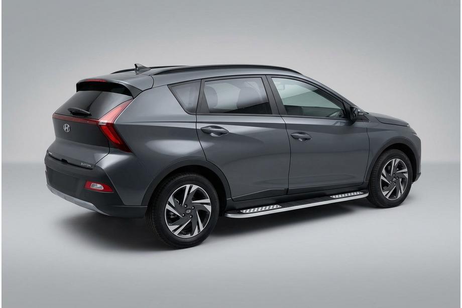 Hyundai Bayon 2021– Side steps Tayga V2 (2 stuks, aluminium) Image
