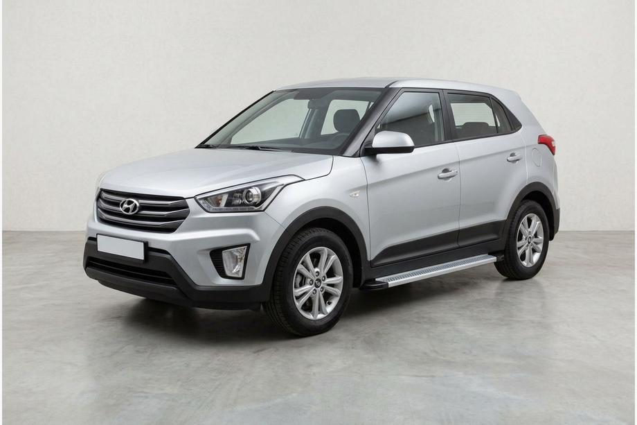 Hyundai Creta 2014–2020 Maya V2 zijtreden (2 st., aluminium) Image