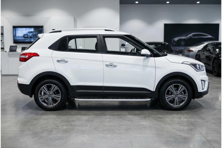 Hyundai Creta 2014–2020 BlackLine side steps (2 stuks, aluminium) Image