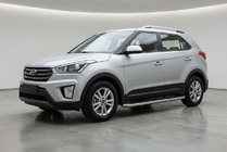 Hyundai Creta 2014–2020 Side steps Tayga Grey (2 stuks, aluminium) foto 1
