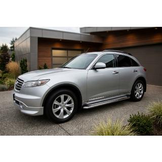 Side steps Maydos V2 (2 stuks, aluminium) Infiniti FX 2003–2008 foto 1