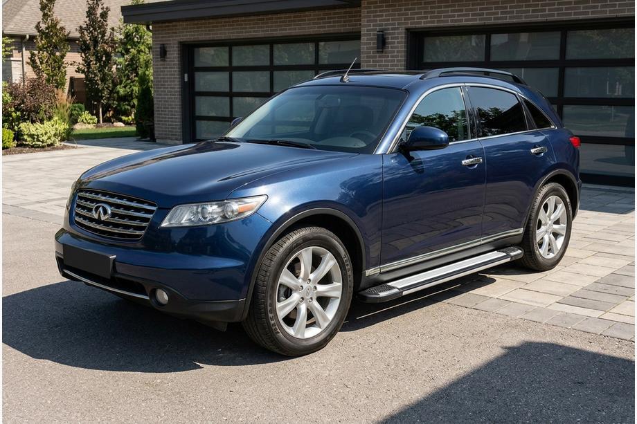 Infiniti FX 2003–2008 Rainbow zijtreden (set van 2, aluminium) Image