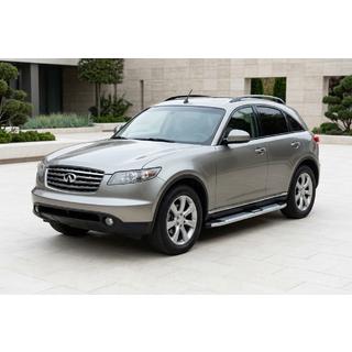 Mevsim Grey side steps (2 stuks, aluminium) Infiniti FX 2003–2008 foto 1