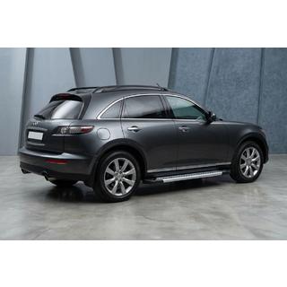 Zijdrempels Vision New Grey (set van 2, aluminium) Infiniti FX 2003–2008 foto 1