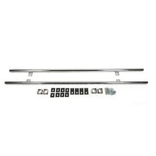 Sidebars 42 mm (2 stuks, RVS) BMW X3 E83 2003–2010 foto 1