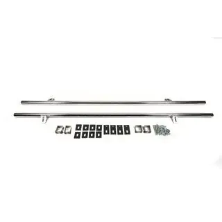 Sidebars 42 mm (2 stuks, RVS) BMW X3 E83 2003–2010 foto 4