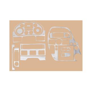 Dashboardafdeklijsten (aluminiumlook) DAF XF105 2005–2013
