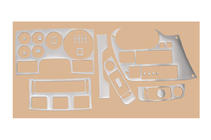 DAF 95XF 1997–2002 Dashboardafdeklijsten (aluminiumlook) foto 1