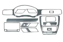 Volkswagen Jetta 2011–2018 Dashboardbekleding (2011-2014) foto 2