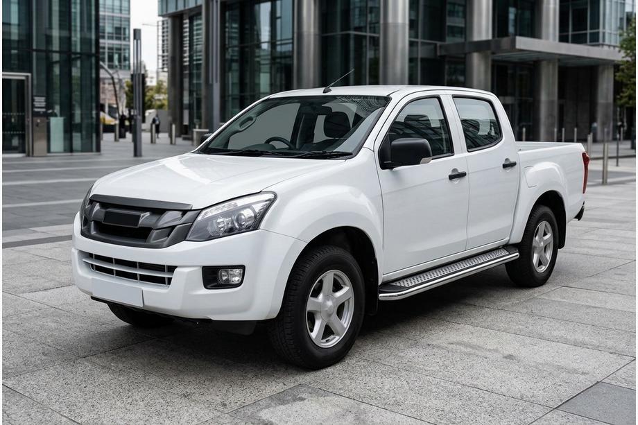 Isuzu D-Max 2011–2019 Side steps Maydos V2 (2 stuks, aluminium) Image