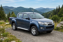 Isuzu D-Max 2011–2019 Side steps Allmond Grey (set van 2, aluminium) foto 1