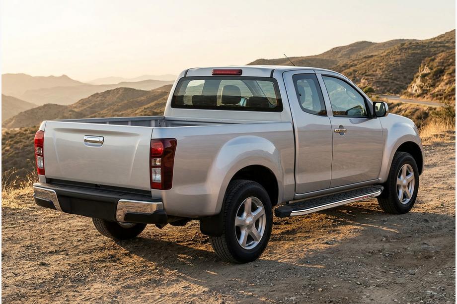 Isuzu D-Max 2011–2019 BlackLine side steps (2 stuks, aluminium) Image