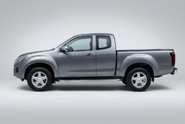 Isuzu D-Max 2011–2019 Fullmond side steps (2 stuks, aluminium) foto 1