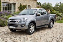 Isuzu D-Max 2011–2019 Tayga Black zijtreden (set van 2, aluminium) foto 1