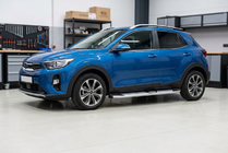 Kia Stonic 2017– Mevsim Grey side steps (2 stuks, aluminium) foto 1