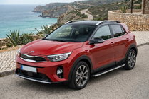 Kia Stonic 2017– Fullmond side steps (2 stuks, aluminium) foto 1