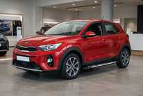 Kia Stonic 2017– Sunrise side steps (set van 2, aluminium) foto 1