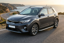 Kia Stonic 2017– Side steps Tayga Grey (2 stuks, aluminium) foto 1