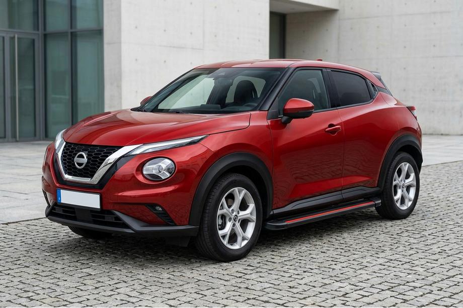 Nissan Juke 2020– Side steps Maya Red (2 stuks, aluminium) Image