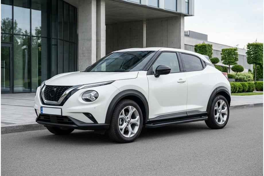 Nissan Juke 2020– Allmond Black side steps (2 st., aluminium) Image