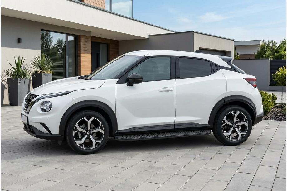 Nissan Juke 2020– Tayga Black zijtreden (set van 2, aluminium) Image