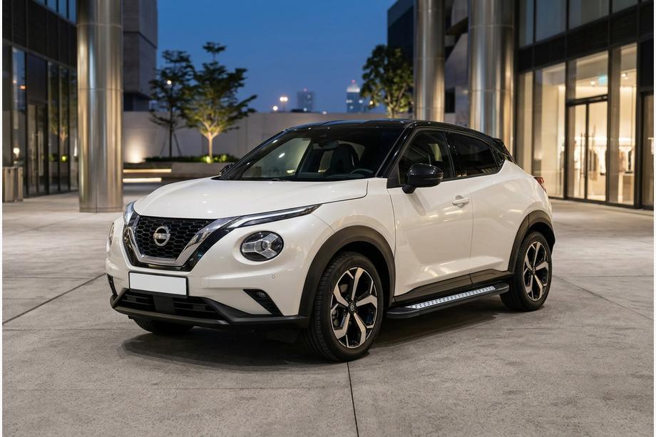 Nissan Juke 2020– Zijtreden Vision New Black (2 stuks, aluminium) Image